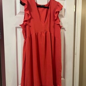 HEIMISH USA Coral Dress NWOT